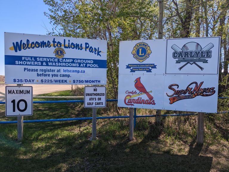 Carlyle Lions Campground