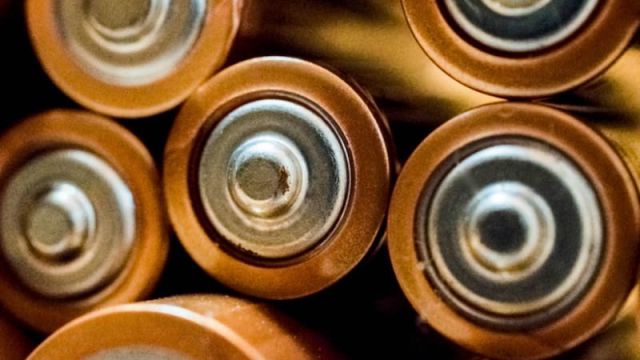 Close up Photo of batteries by Hilary Halliwell, via Canva