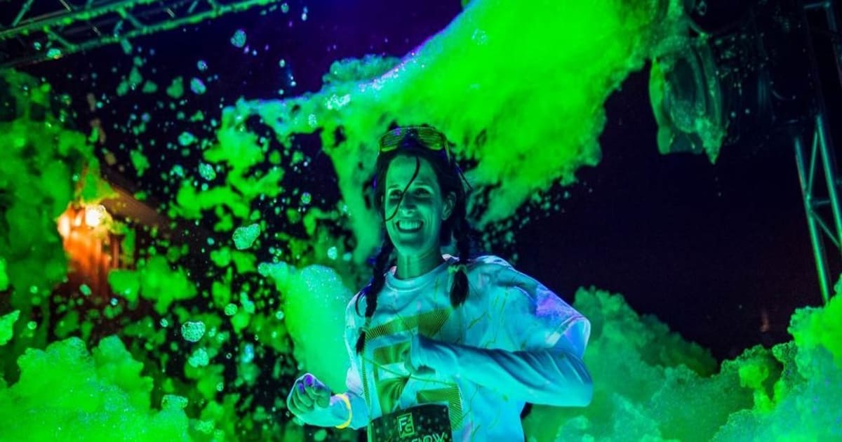 Foam Glow - Little Rock 2022 - Running in Little Rock — Let's ...