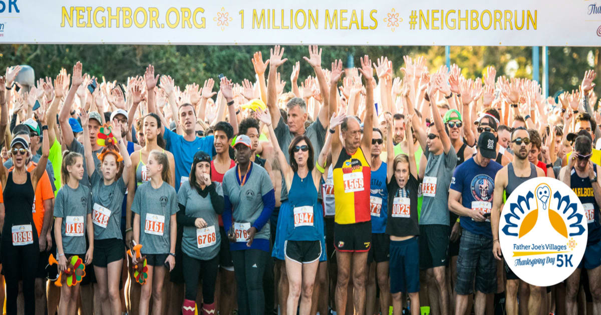 Father Joe S Villages Thanksgiving Day 5k 2023 Running In 1549 El Prado San Diego Ca 92101 Usa Let S Do This