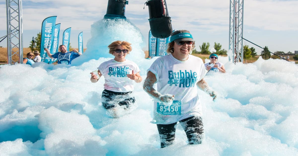 Bubble Run - Houston 2019 - Running in Conroe — Let’s Do This