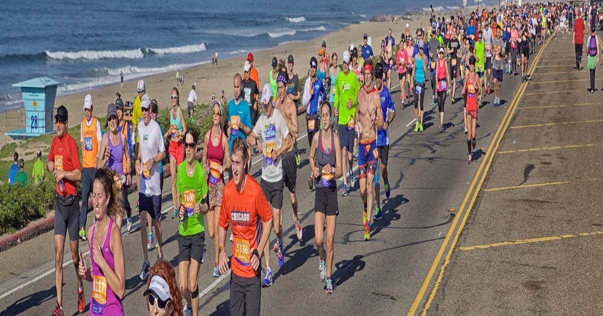 Surf City Marathon and Half Marathon 2020 Running in Huntington Beach