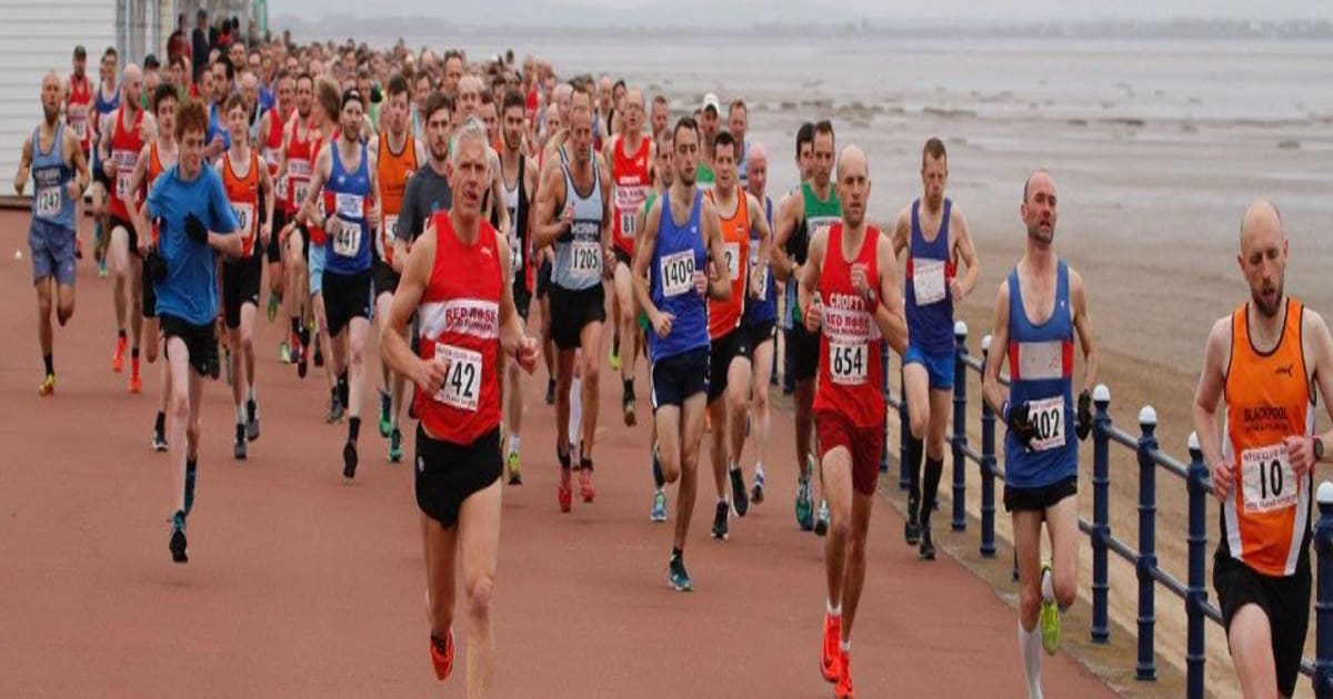 St Annes 10 Mile Run 2020 Running in YMCA St Annes Swimming Pool And