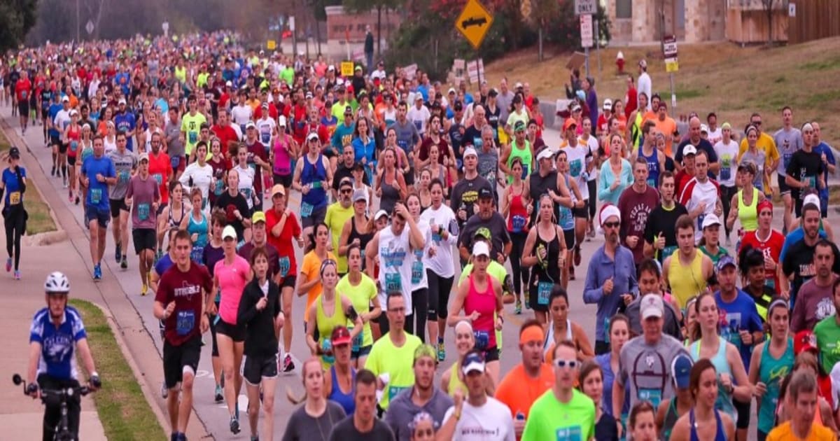 Baylor Scott & White BCS Marathon & Half Marathon 2019 Running in