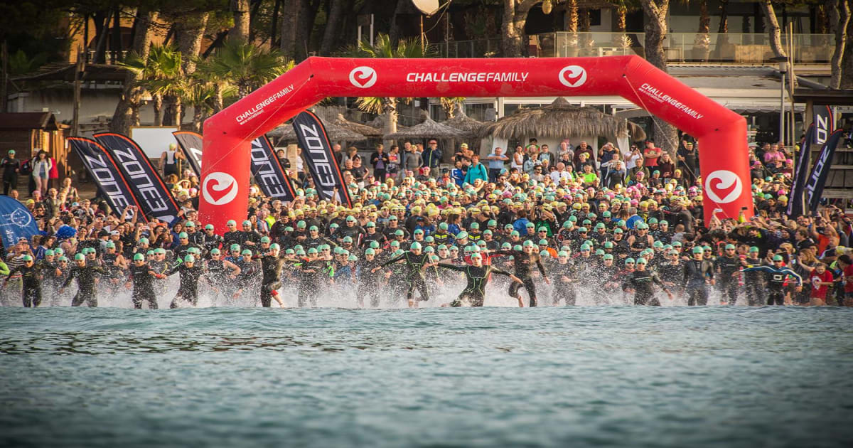 Challenge Cancun 2020 Triathlon in Playa Langosta, Kukulcan Boulevard