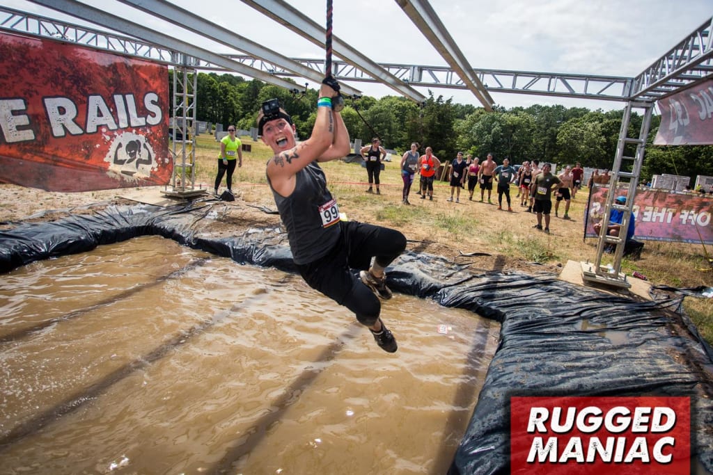 Rugged Maniac Long Island 2019 Obstacle In Calverton Ny Let S Do This