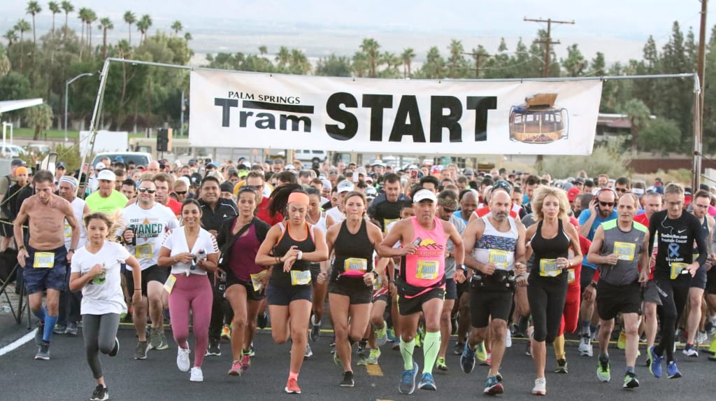 Palm Springs Tram Road Challenge 2019 - Running in Palm Springs, CA