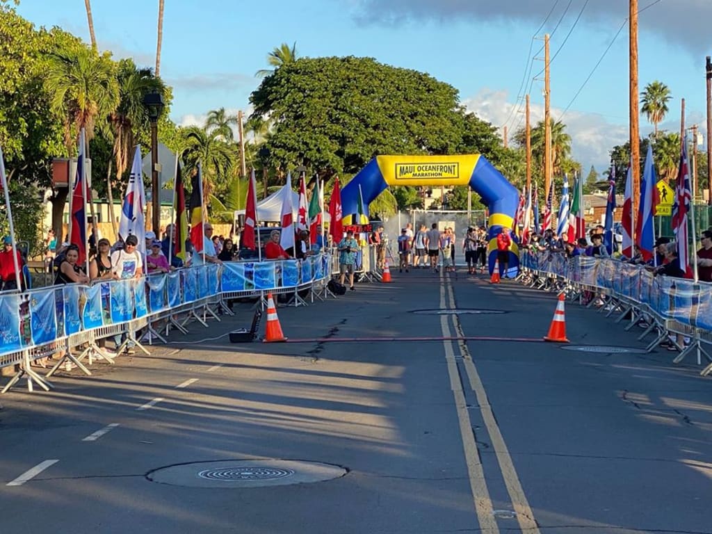 Maui Oceanfront Marathon 2021 Marathon in Kihei, HI — Let’s Do This