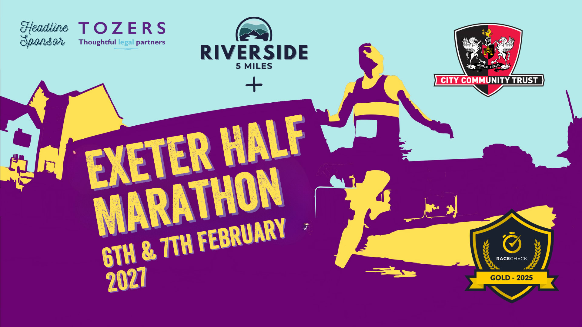 Exeter Half Marathon 2027 + Riverside 5 Miles