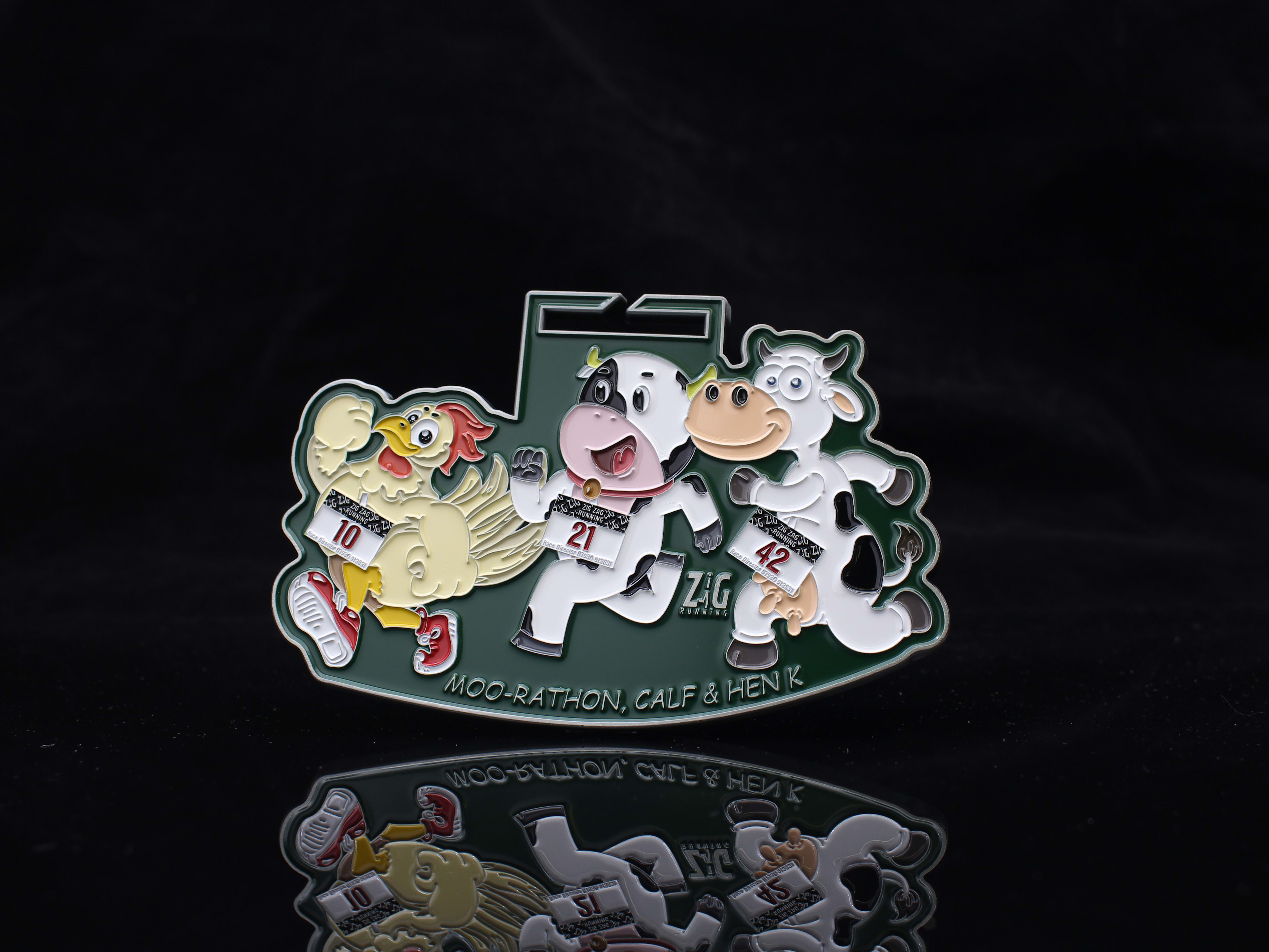 Moo-rathon, Calf and Hen K