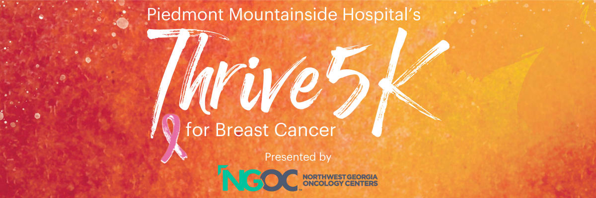Piedmont Mountainside's Thrive 5K for Breast Cancer
