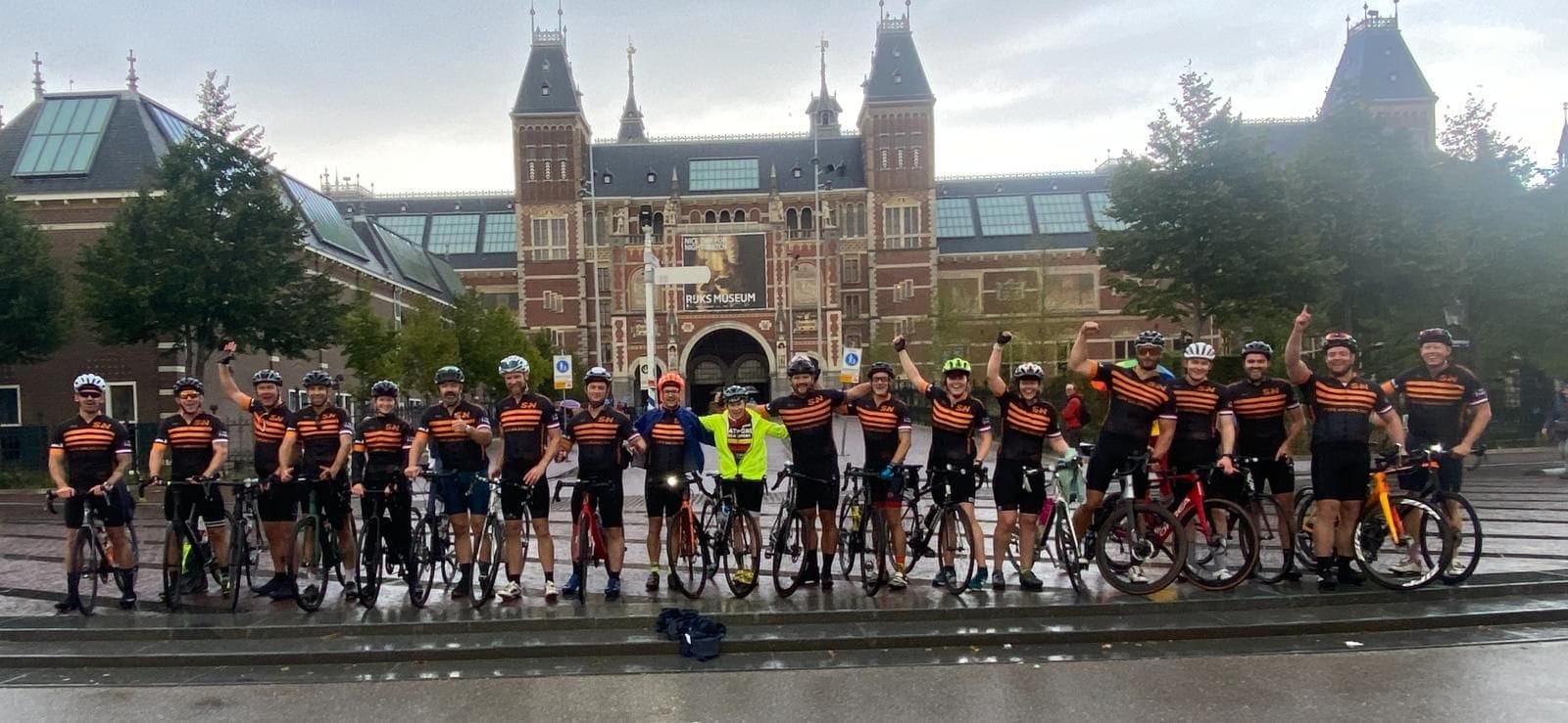 London to Amsterdam Cycle - July