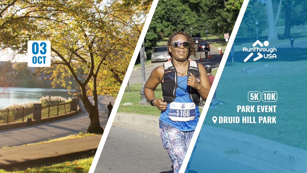 RunThrough Baltimore 5K & 10K at Druid Hill Park