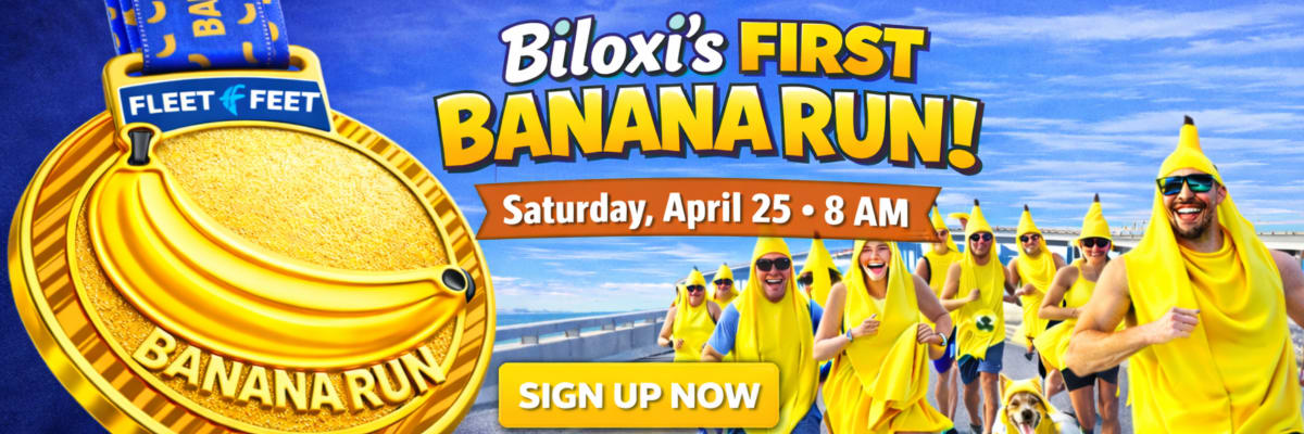 Biloxi's First Banana Bridge Run