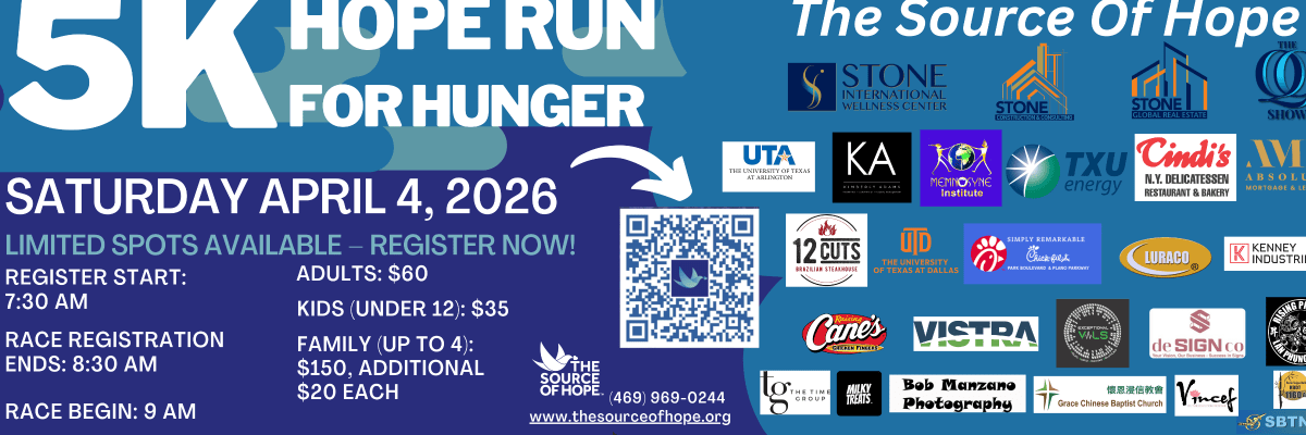 Hope Run For Hunger 5K