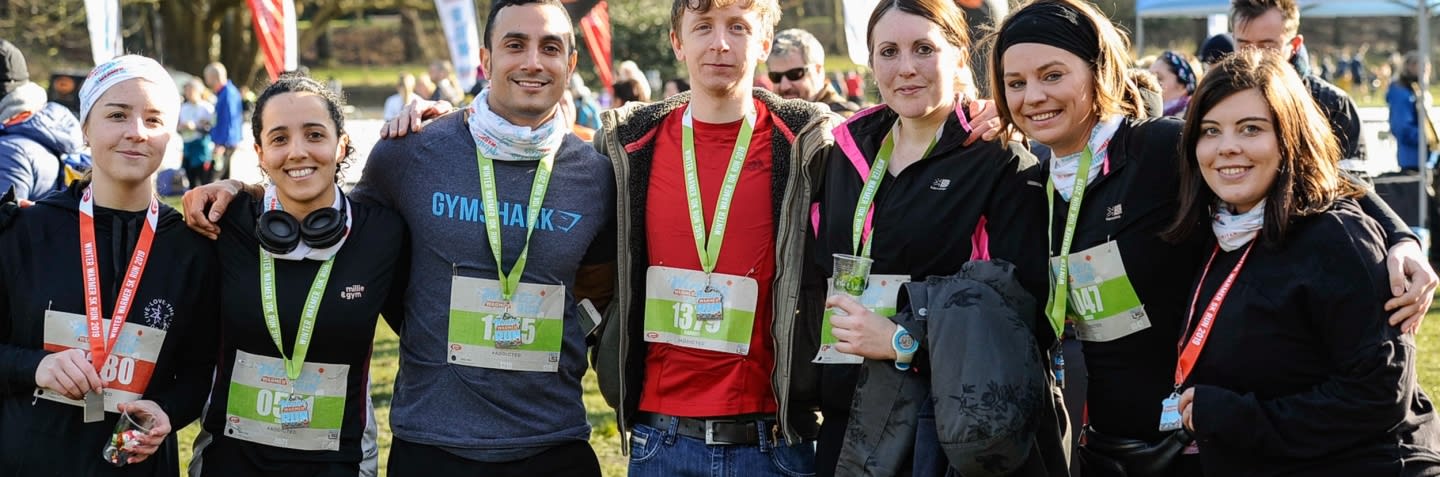 The Nottingham 5k, 10k and Half Marathon Winter Warmer Run