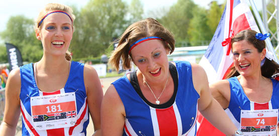 The All Nations 5k, 10k & Half Marathon Run