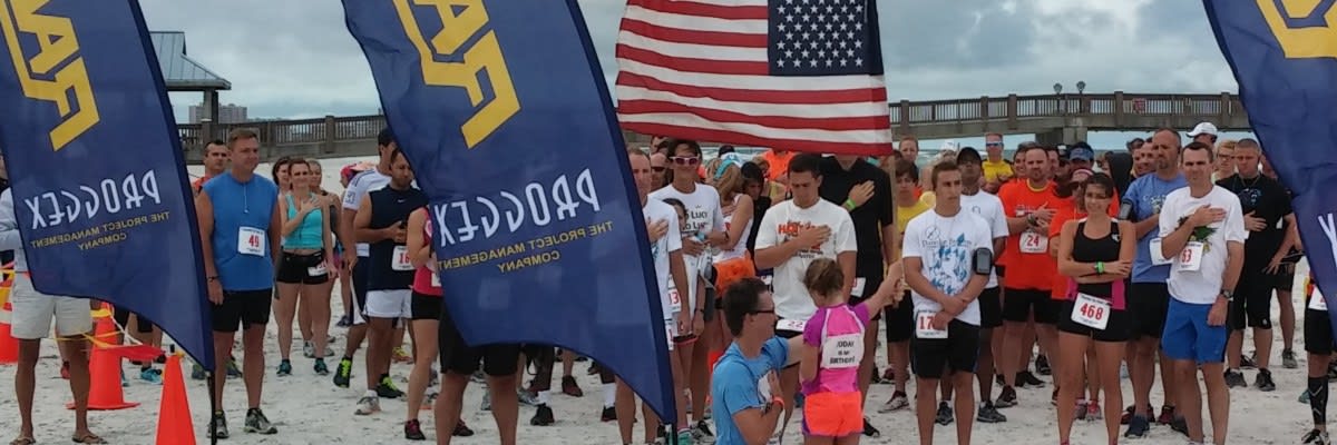 The Clearwater Beach Sugar Sand Festival 5K for CFY presented by Single Source Insurance 5K Run Walk