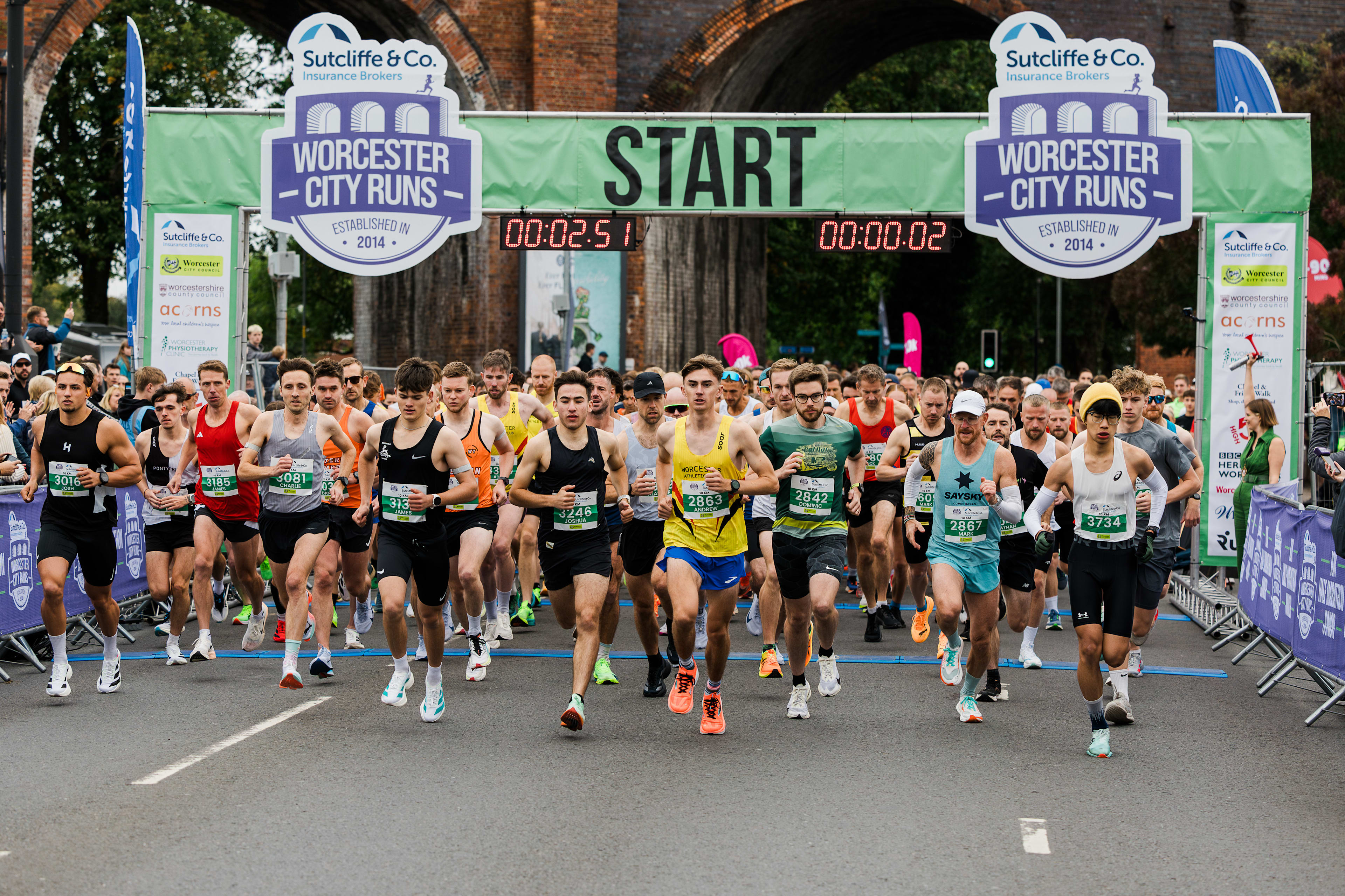 Sutcliffe & Co Worcester City Run