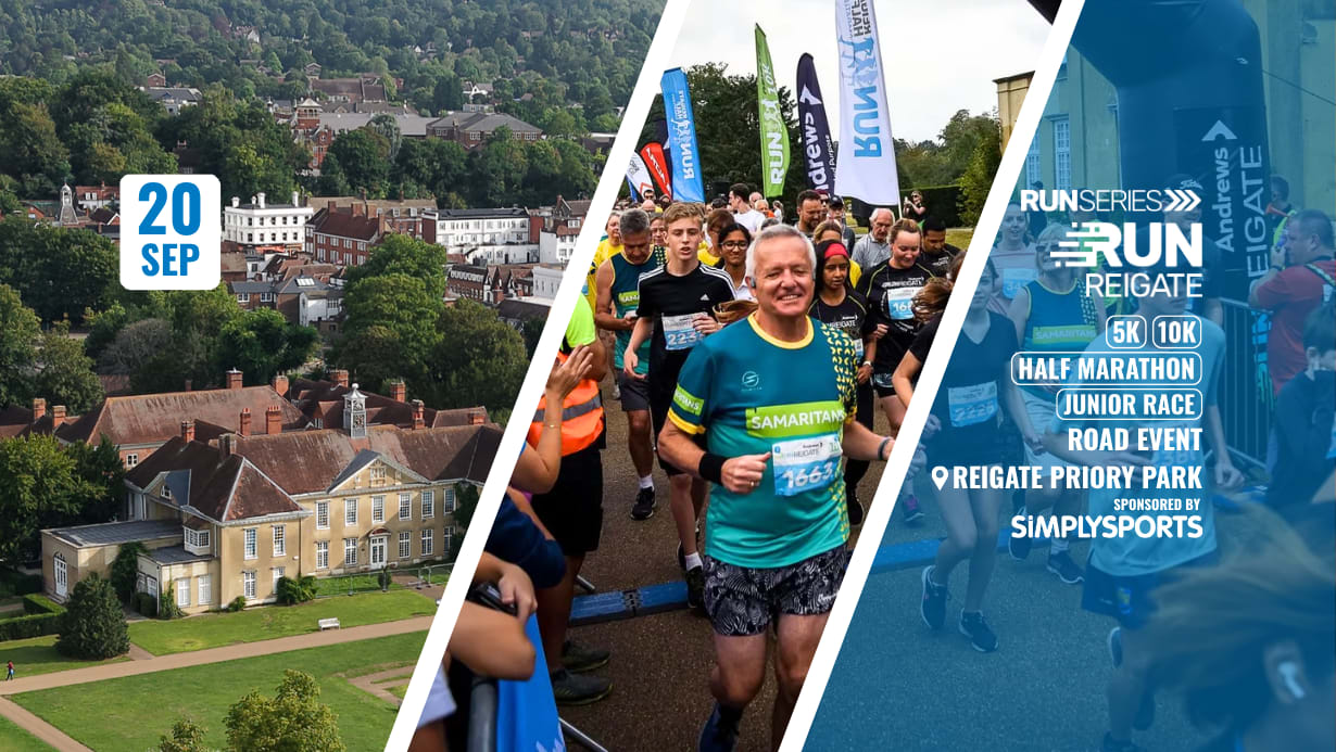 Run Reigate Half Marathon, 10k, 5k & Kids Race September 2026