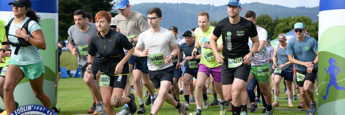 No Foolin' Foot Race