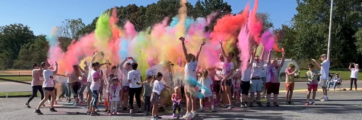 Anxious for Nothing 5K Color Run!