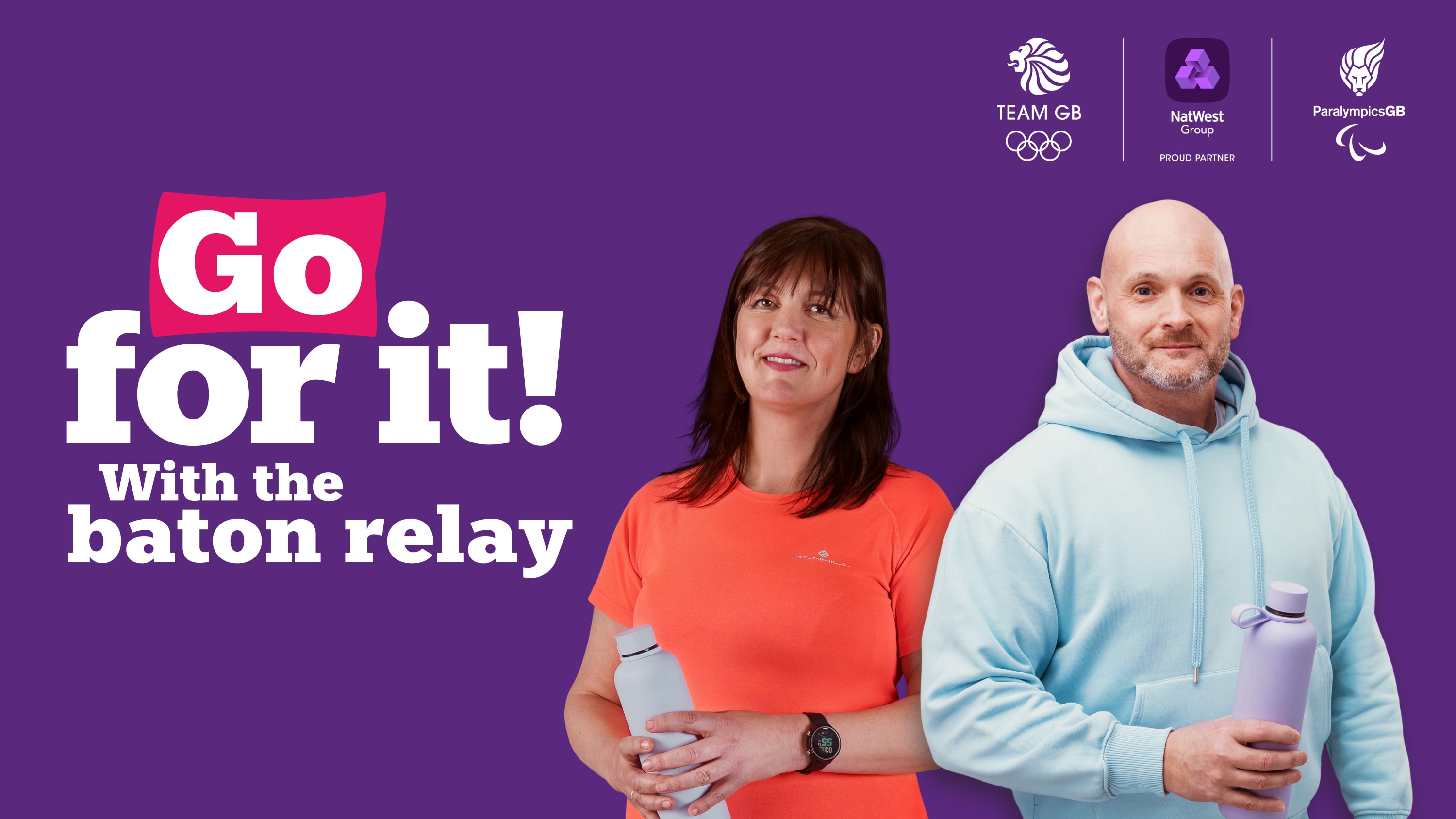 Go for it! with the Baton Relay