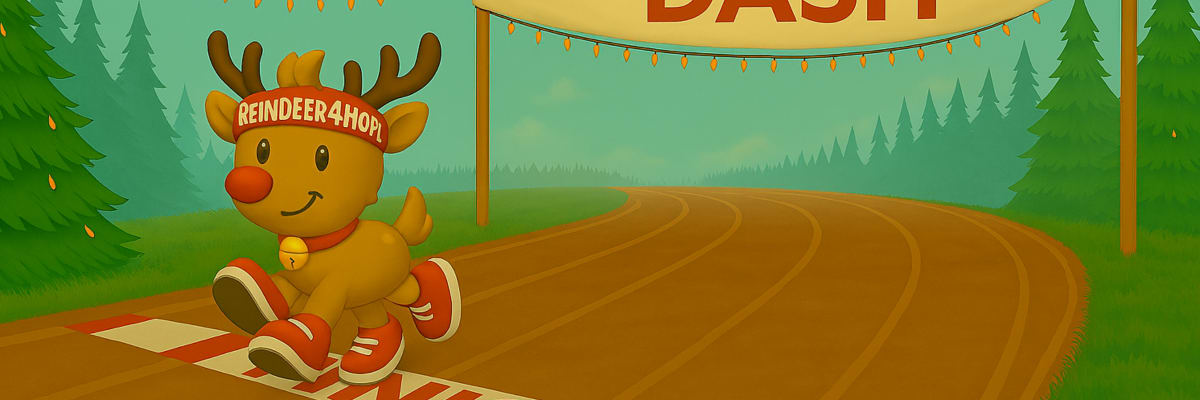 Rudolph Dash 5K | Rudolph Jingle Sprint 1K | Rudolph's Red-Nose Workshop