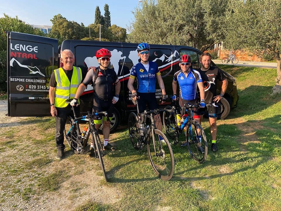 London to Paris Cycle - July