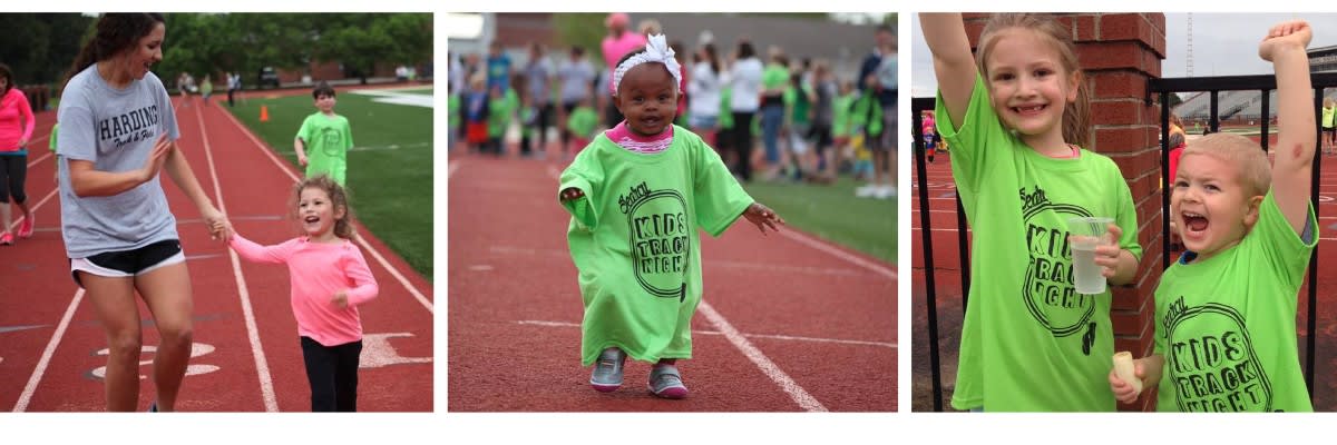Searcy Kids Track Night- Fundraiser for a Library in Kenya with the Rotich Foundation