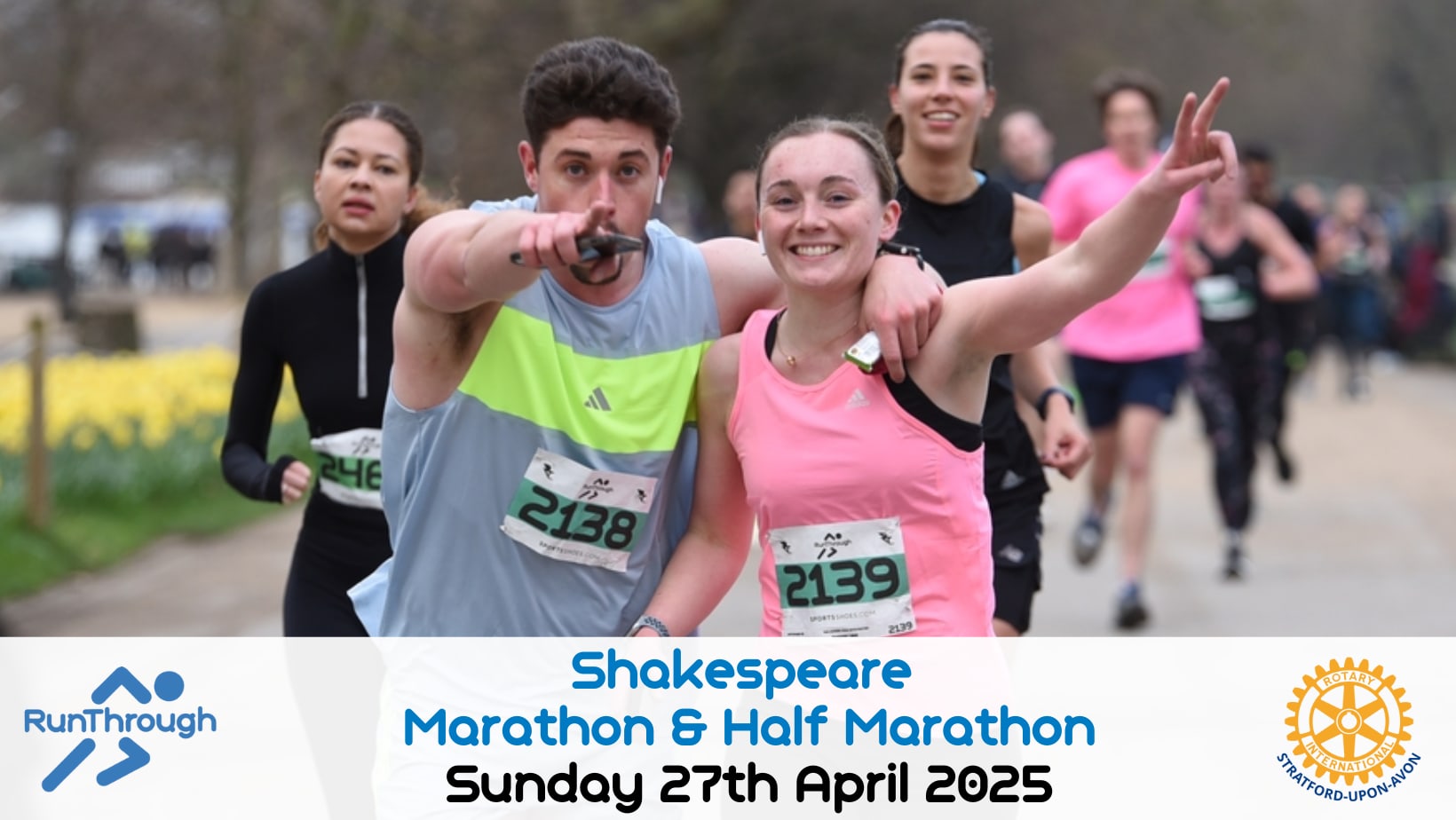 Shakespeare Marathon & Half Marathon April 2025