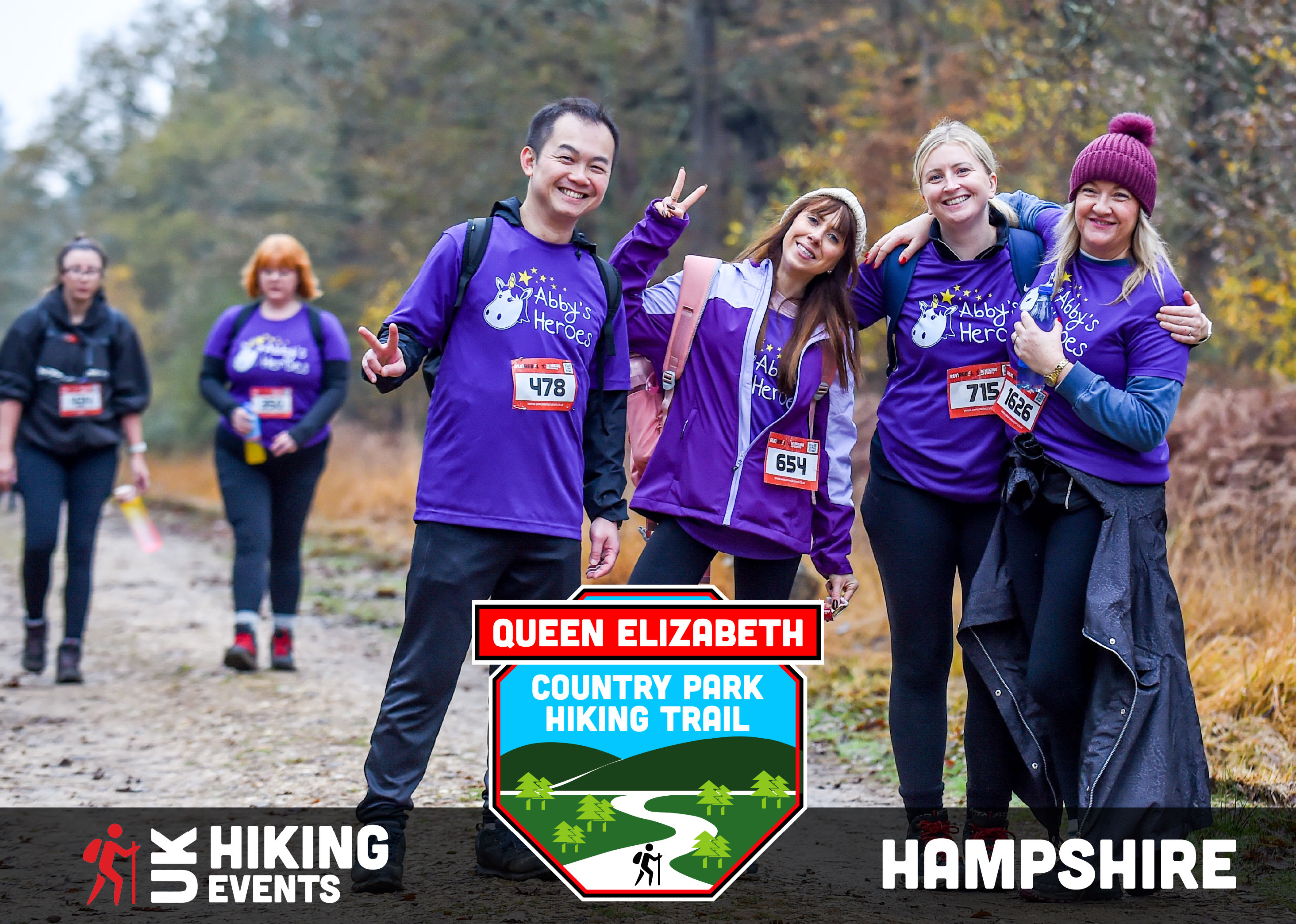 Queen Elizabeth Country Park Hiking Trail (Hampshire, UK)