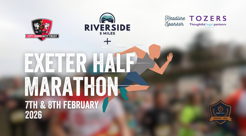 Exeter Half Marathon 2026 + Riverside 5 Miles