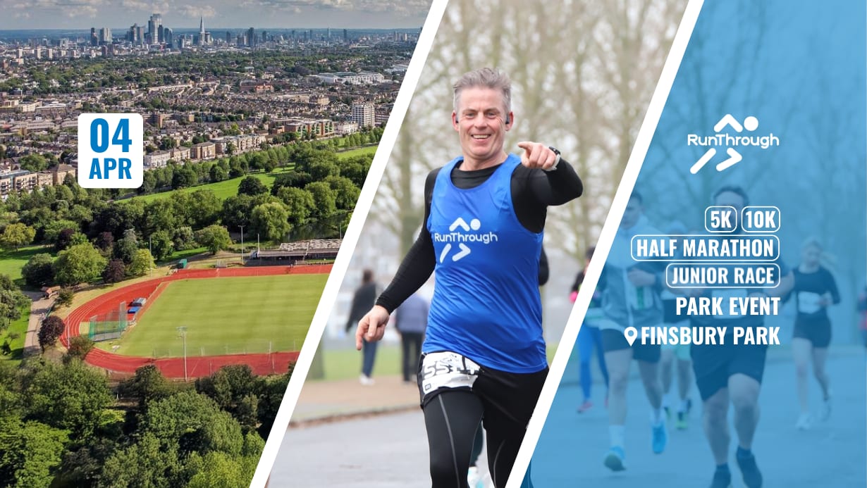 RunThrough Finsbury Park 5k, 10k & Half Marathon April 2027