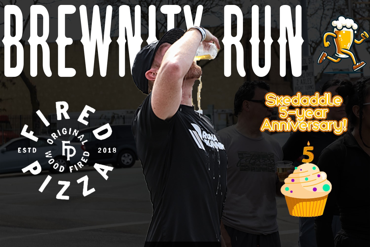 Brewnity Fun Run (feat. Fired Pizza)