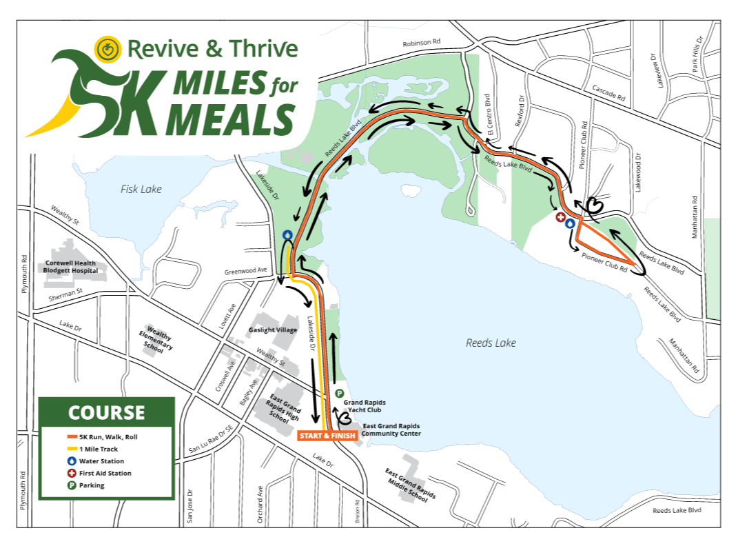 Revive & Thrive's Miles for Meals 5K