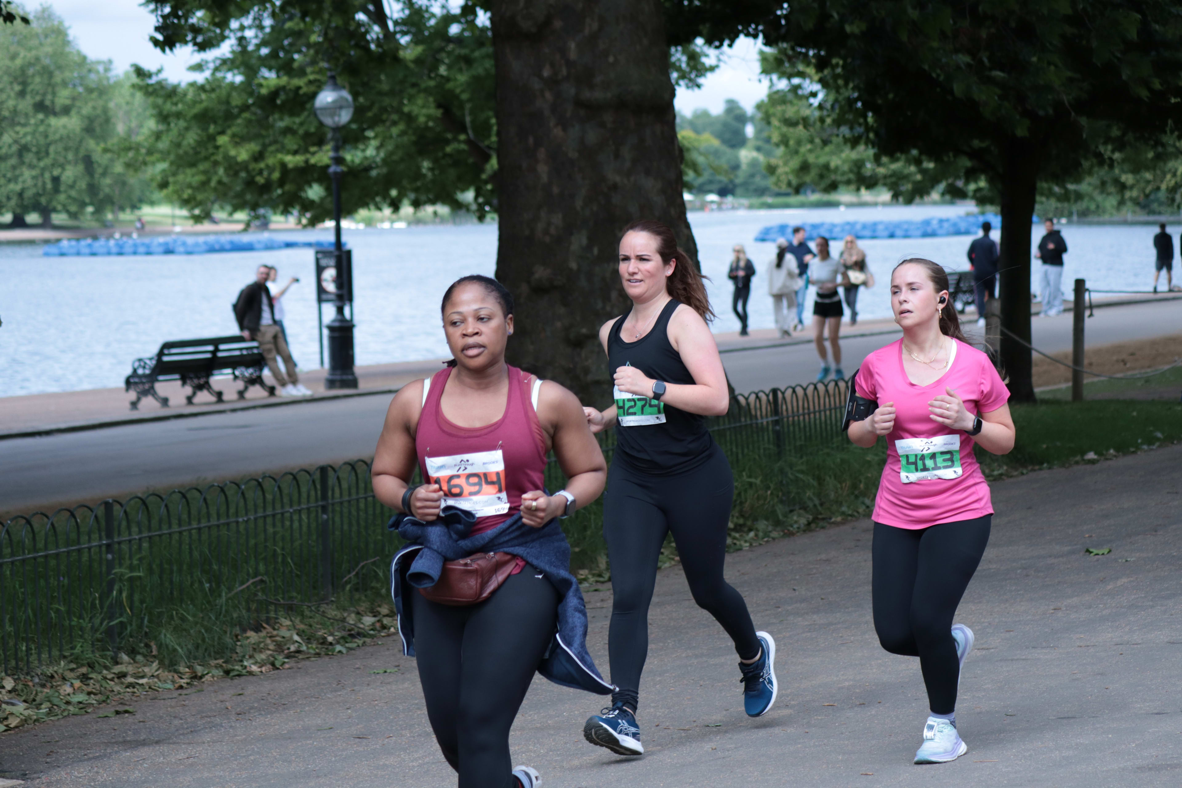RunThrough Chase the Sun Hyde Park 5k & 10k August 2025