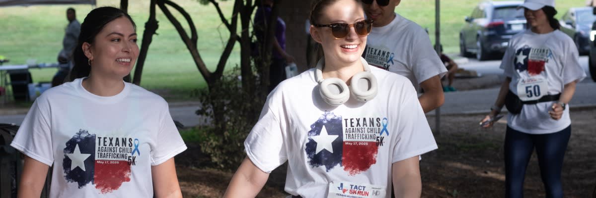 Texans Against Child Trafficking 5K Race