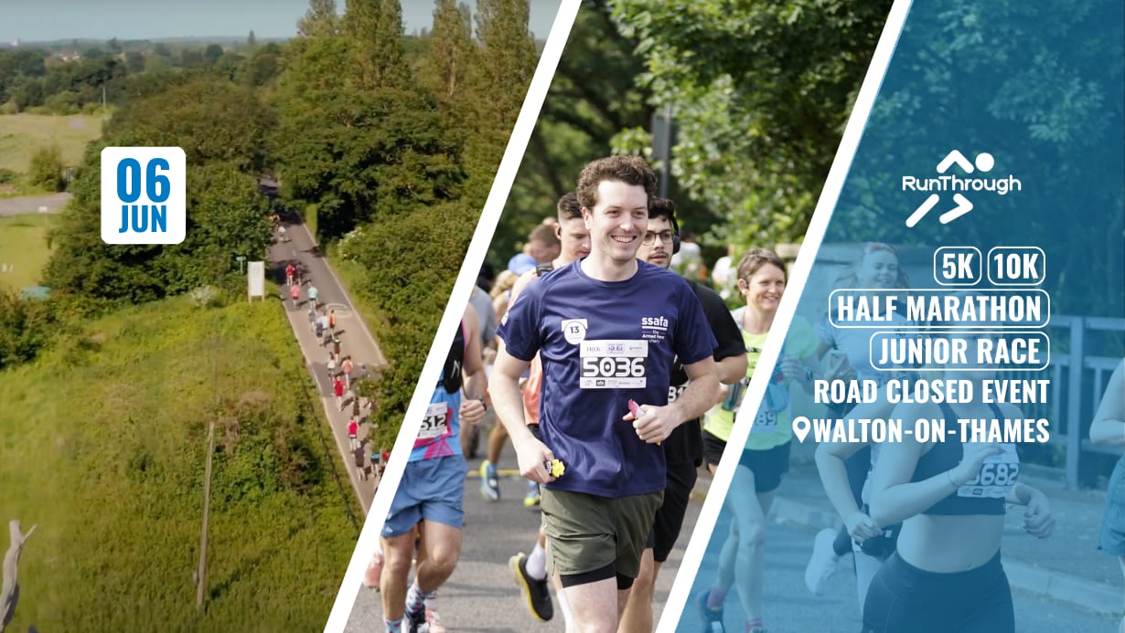 Weybridge 5k, 10k and Half Marathon June 2027