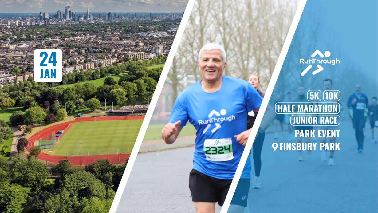 RunThrough Finsbury Park 5k, 10k & Half Marathon January 2027