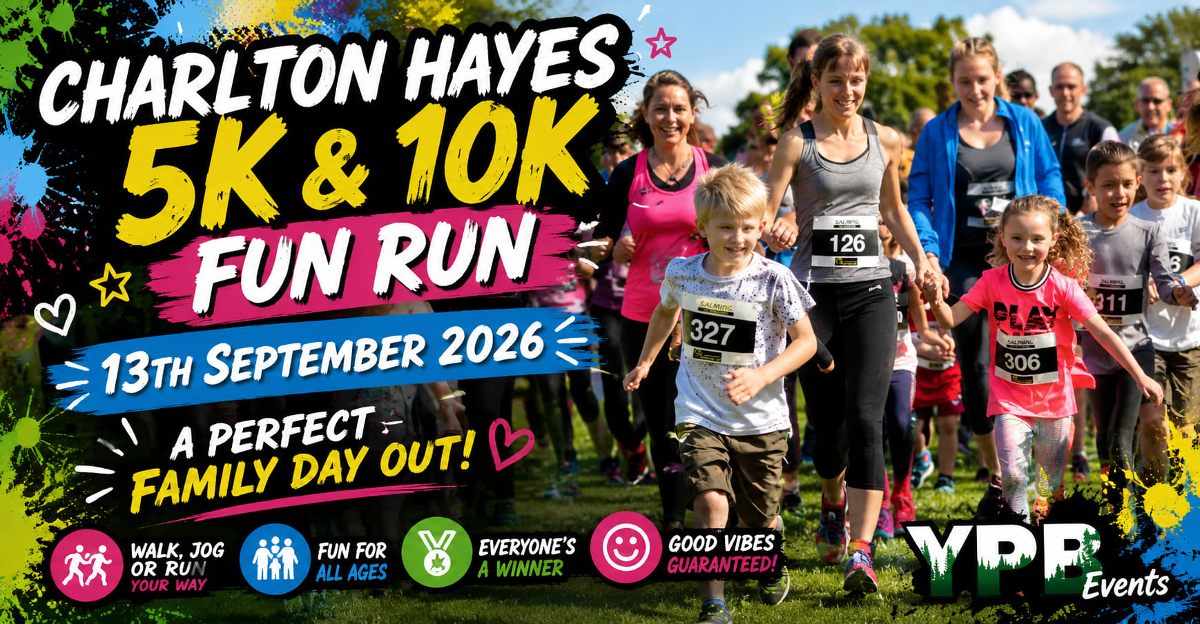 Charlton Hayes 5k and 10k Fun Run