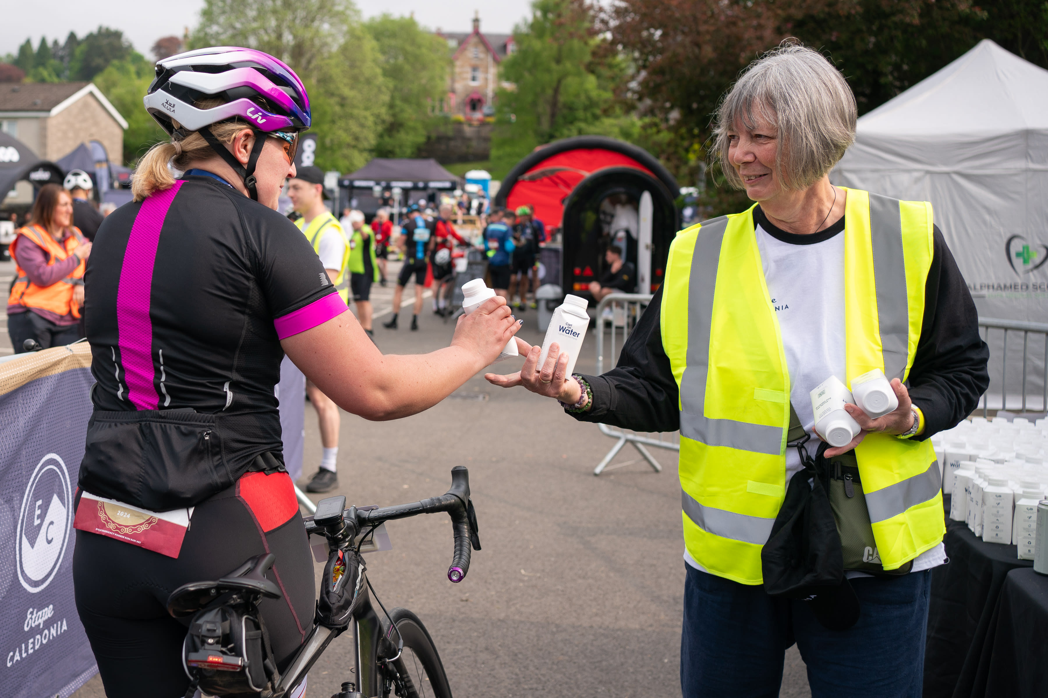 Volunteer at Cancer Research UK Etape Caledonia 2026