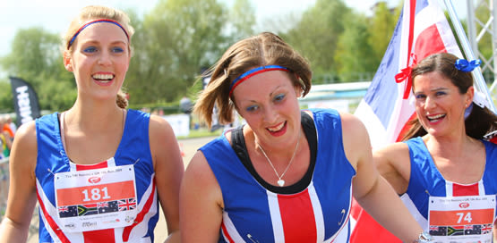 The All Nations 5k, 10k & Half Marathon Run 