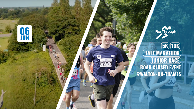 Weybridge 5k, 10k and Half Marathon June 2027