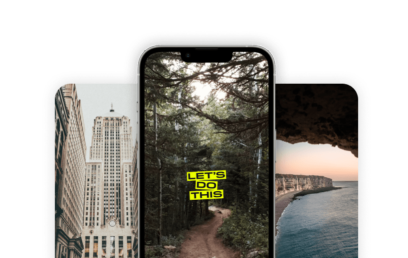 Promotional banner for the app