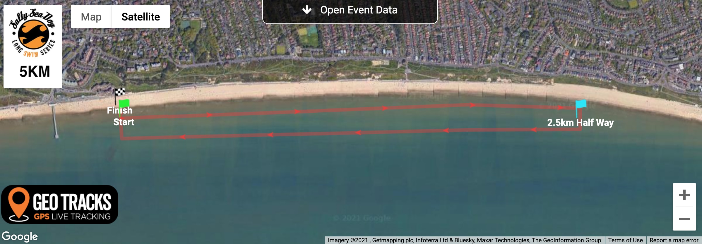 Salty Sea Dog Long Swim July Swimming in Bournemouth — Let’s Do This