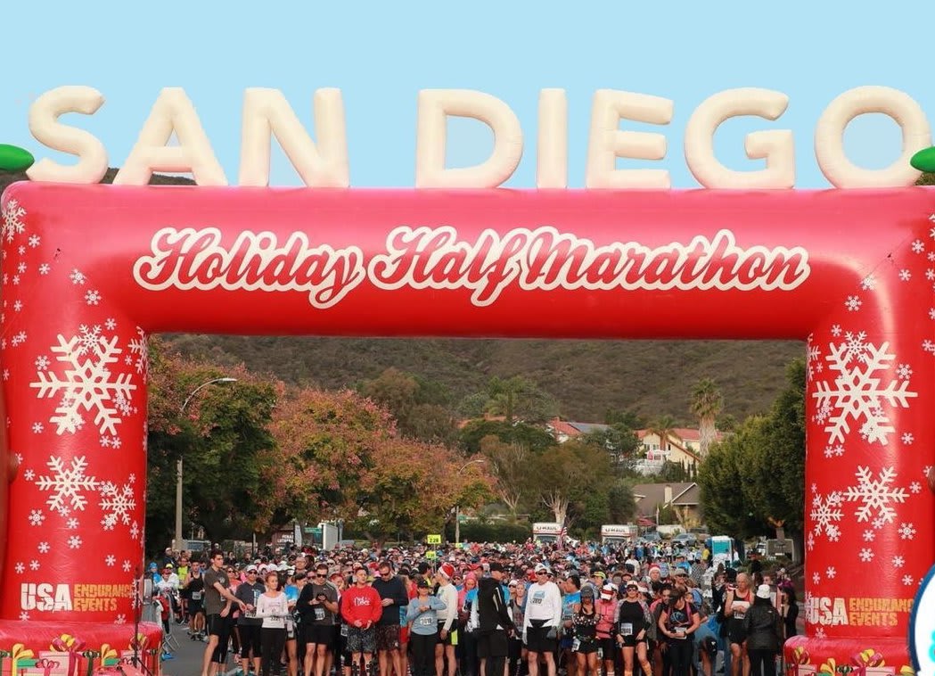 San Diego Holiday Half Marathon 2022 Running in San Diego