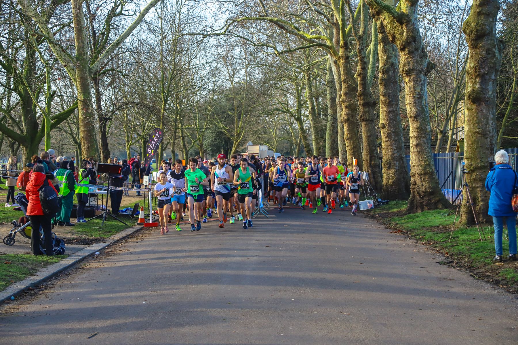 Victoria Park 10k, 10 Mile & Half Marathon March 2022 Running in