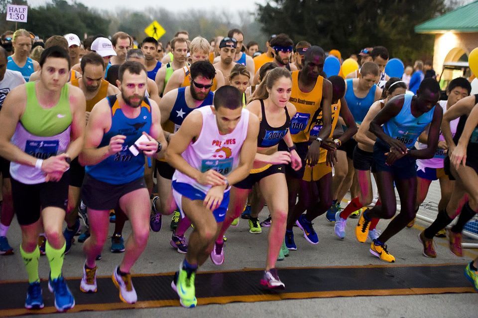 Baylor Scott & White BCS Marathon & Half Marathon 2019 Running in