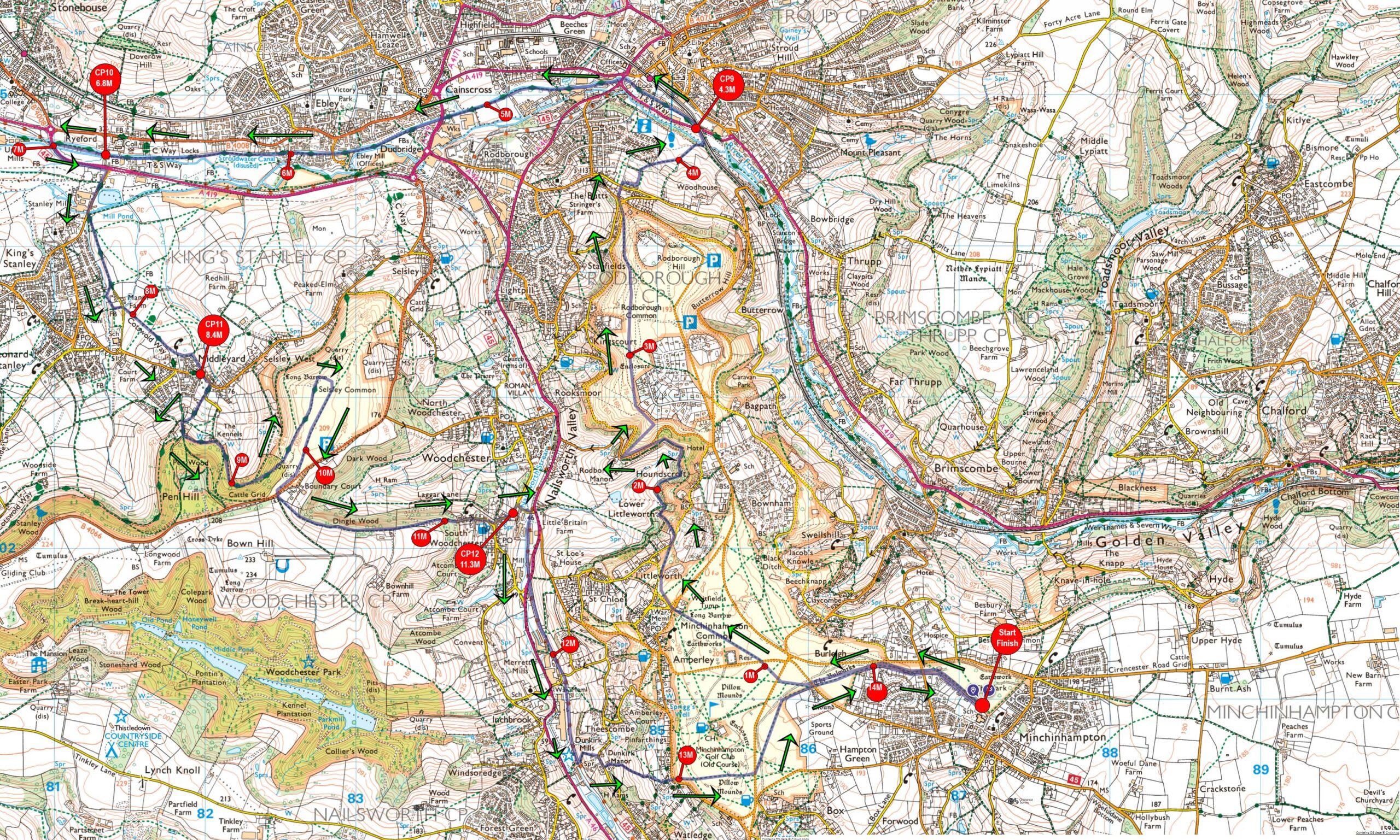 Stroud Trails 2022 Running in Minchinhampton — Let’s Do This